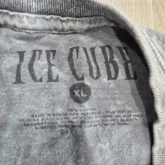 Ice Cube Gray Acid Washed Tshirt Size XL - Picture 3 of 5